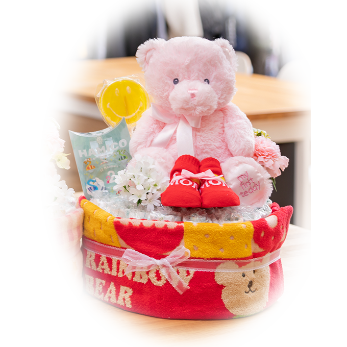 MarketBasketのおむつケーキ