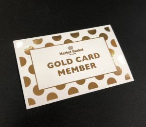 ゴールドメンバーカード